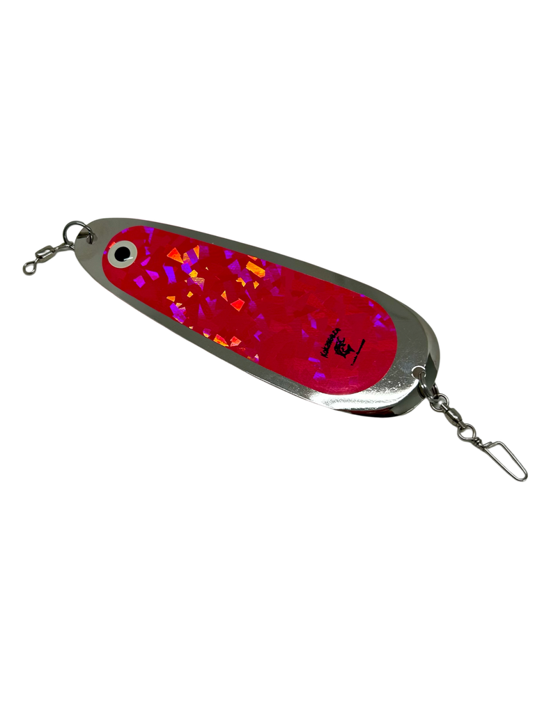  5.5-inch Trout and Kokanee Dodger: uv “Green Tiger